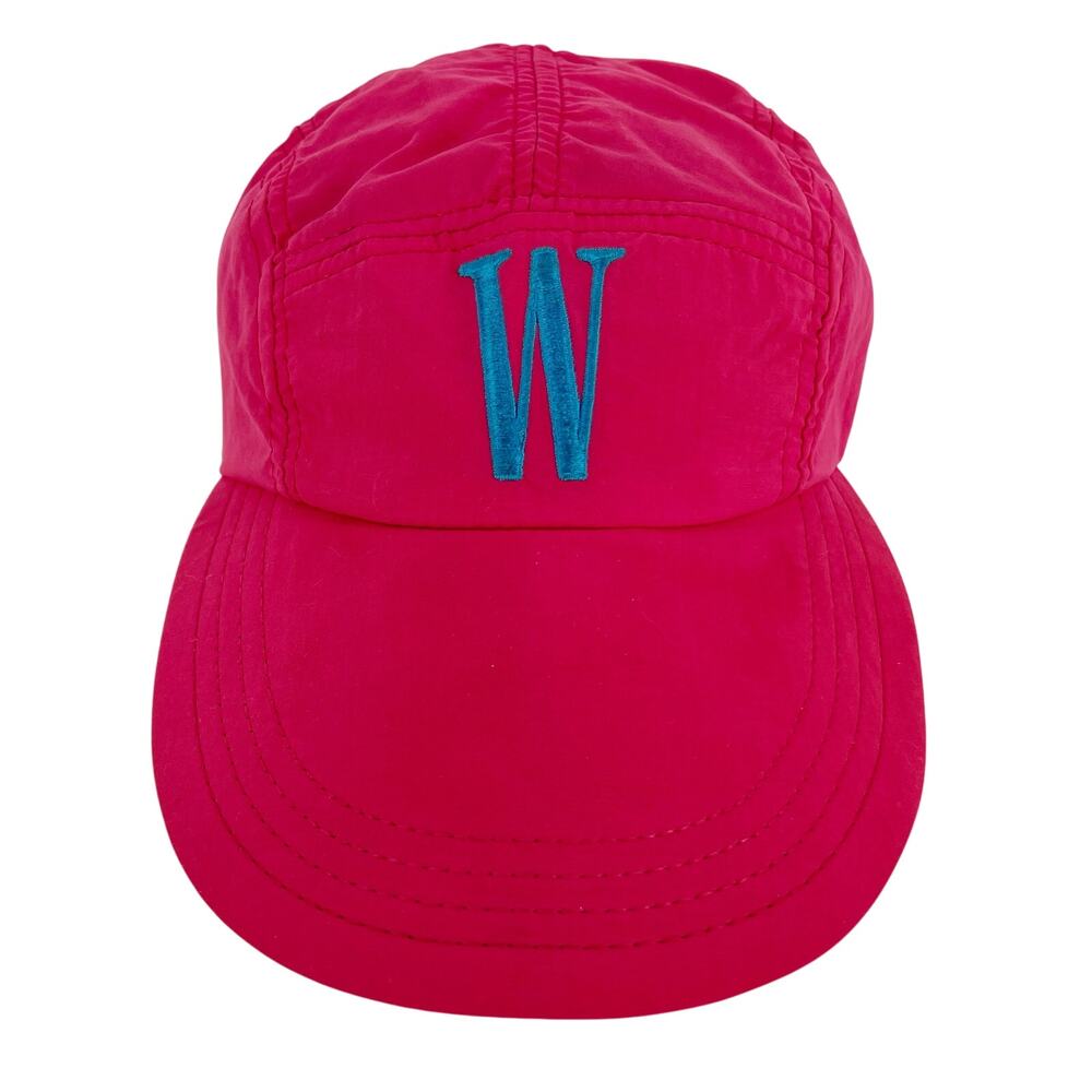 90s pink Winston long bill racing hat 1990s vintage